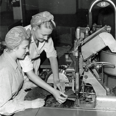 Maskininlärning Stockholm 1940-tal Snus och Tändsticksmuseum